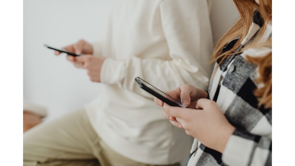 スマホを使う人